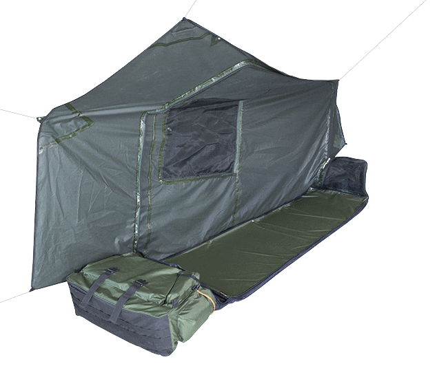 SEASONFORT EXPANSE Backpack Bed Mattress Cover + wind / rain shelter